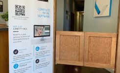 We just received our new event banner…will be on display for its maiden voyage…